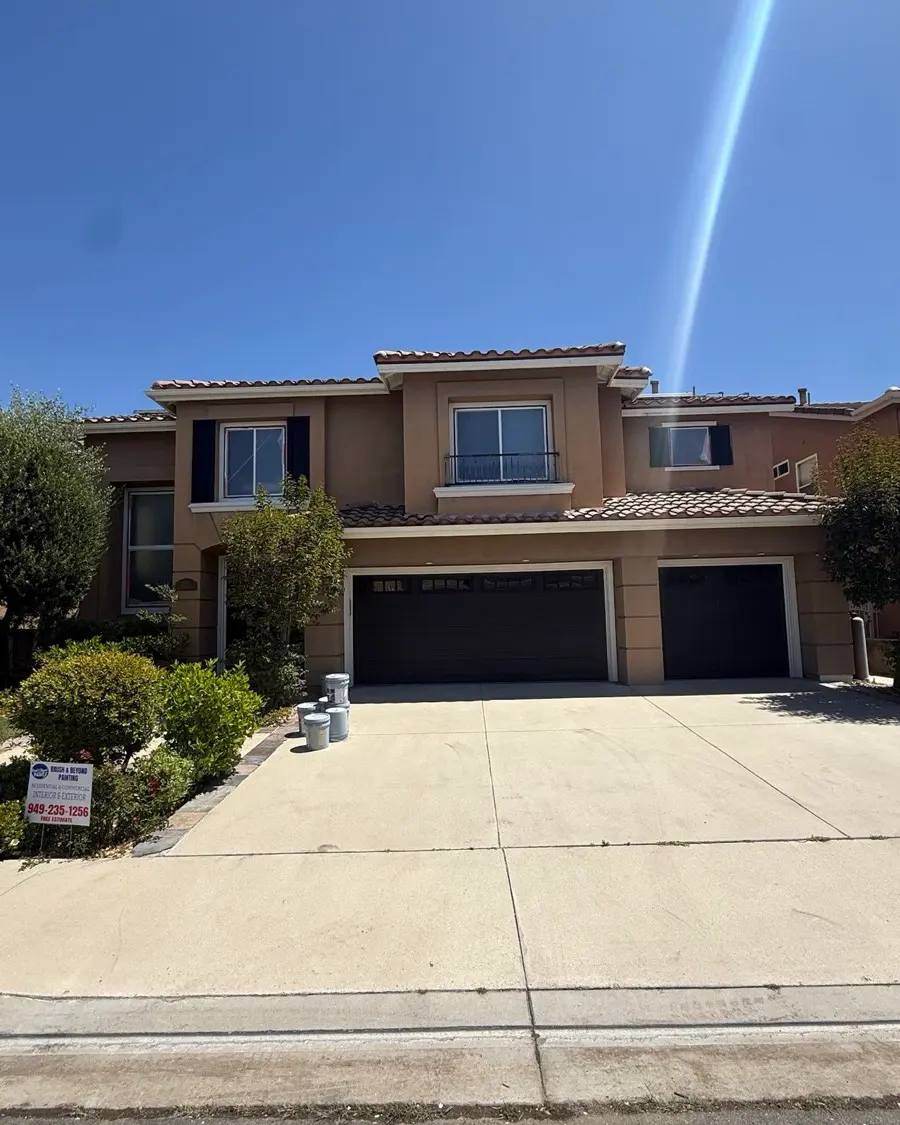 Exterior painting project by Brush and Beyond Paint in Orange County, California