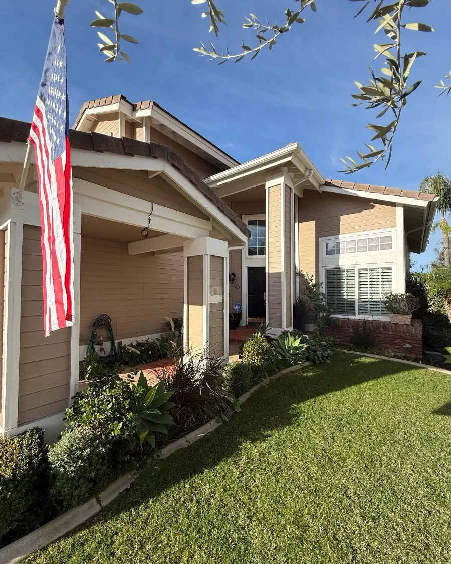 Exterior painting project by Brush and Beyond Paint in Orange County, California