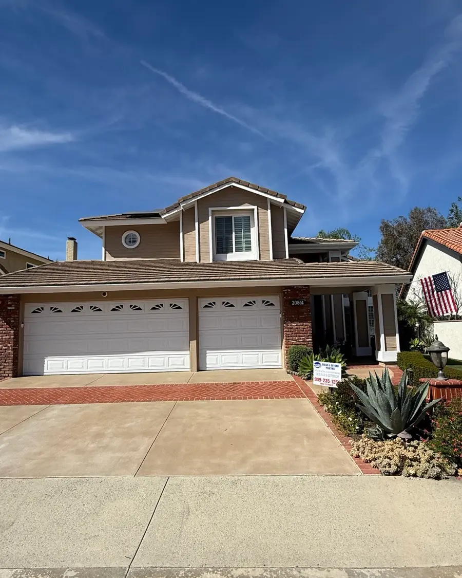 Exterior painting project by Brush and Beyond Paint in Orange County, California