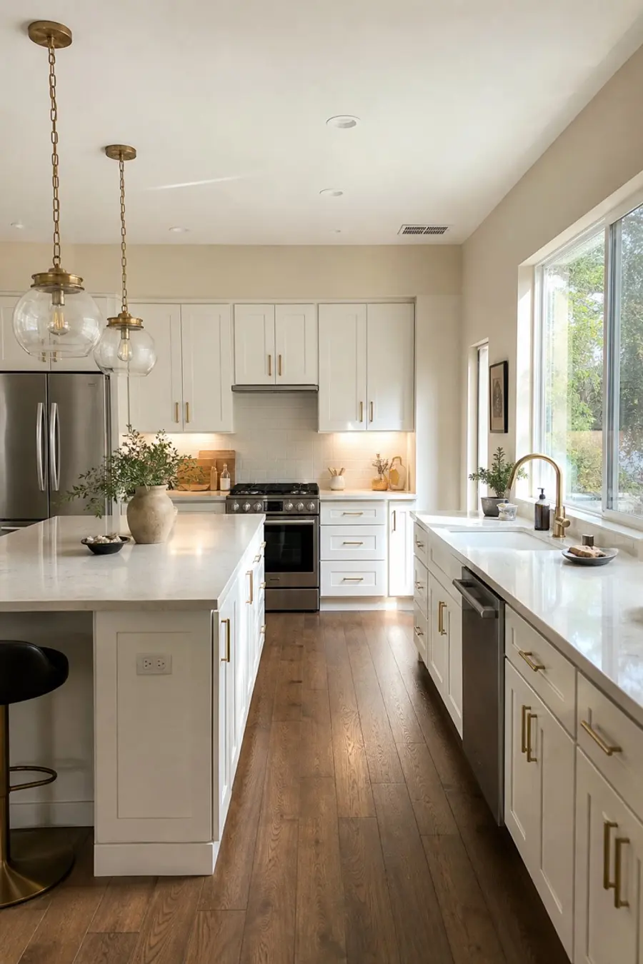 Cabinet Refinishing by Brush and Beyond Paint in Orange County