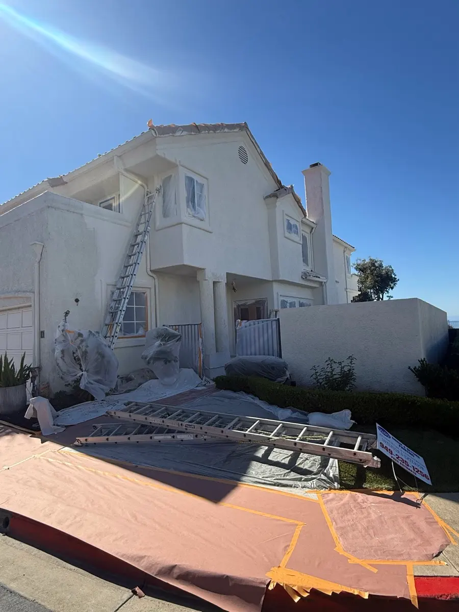 Exterior painting project by Brush and Beyond Paint in Orange County, California
