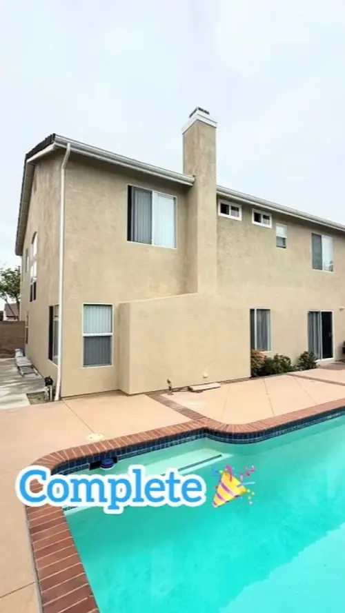 Exterior Painting by Brush & Beyond Paint in Tustin, CA. Exterior repaint, inland Orange County.