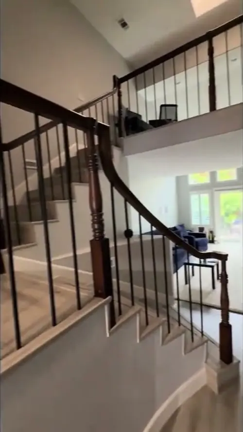 Interior Painting by Brush & Beyond Paint in Orange County, CA. Flooring demolition followed by a full repaint.