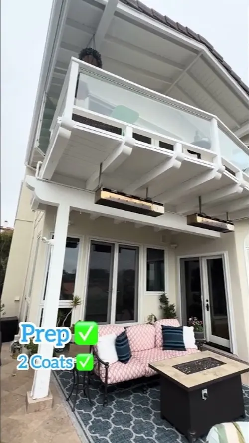 Exterior Painting by Brush & Beyond Paint in Dana Point, CA. Coastal exterior, salt air exposure.